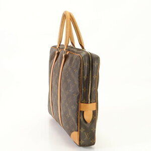 Louis Vuitton PDV Monogram bag Porte leather Brown business Leather Voyage